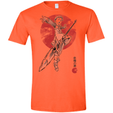 T-Shirts Orange / S Grizzly Sloth Men's Semi-Fitted Softstyle