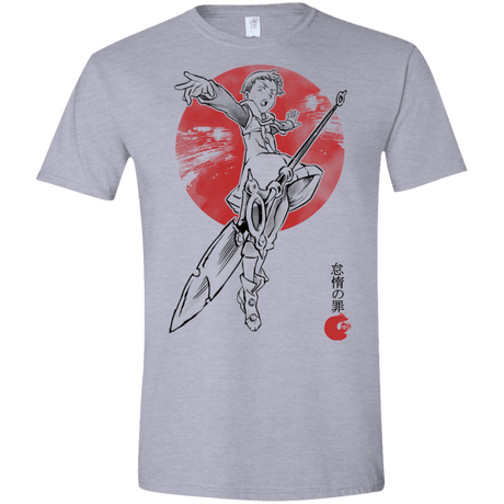 T-Shirts Sport Grey / X-Small Grizzly Sloth Men's Semi-Fitted Softstyle