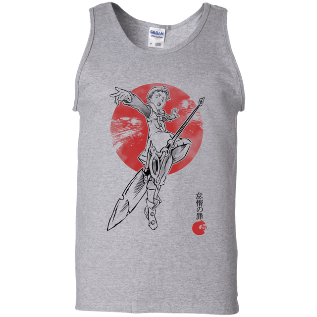 T-Shirts Sport Grey / S Grizzly Sloth Men's Tank Top