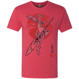 T-Shirts Vintage Red / S Grizzly Sloth Men's Triblend T-Shirt