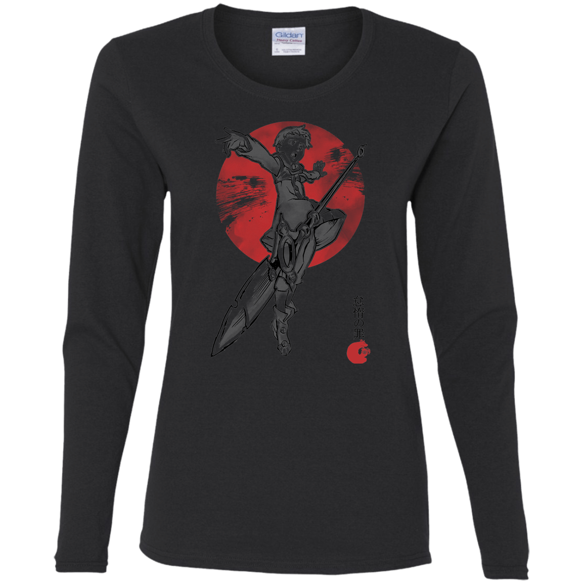 T-Shirts Black / S Grizzly Sloth Women's Long Sleeve T-Shirt