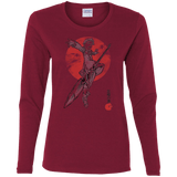 T-Shirts Cardinal / S Grizzly Sloth Women's Long Sleeve T-Shirt