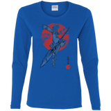 T-Shirts Royal / S Grizzly Sloth Women's Long Sleeve T-Shirt