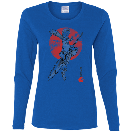 T-Shirts Royal / S Grizzly Sloth Women's Long Sleeve T-Shirt