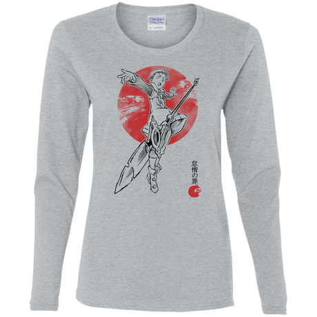T-Shirts Sport Grey / S Grizzly Sloth Women's Long Sleeve T-Shirt