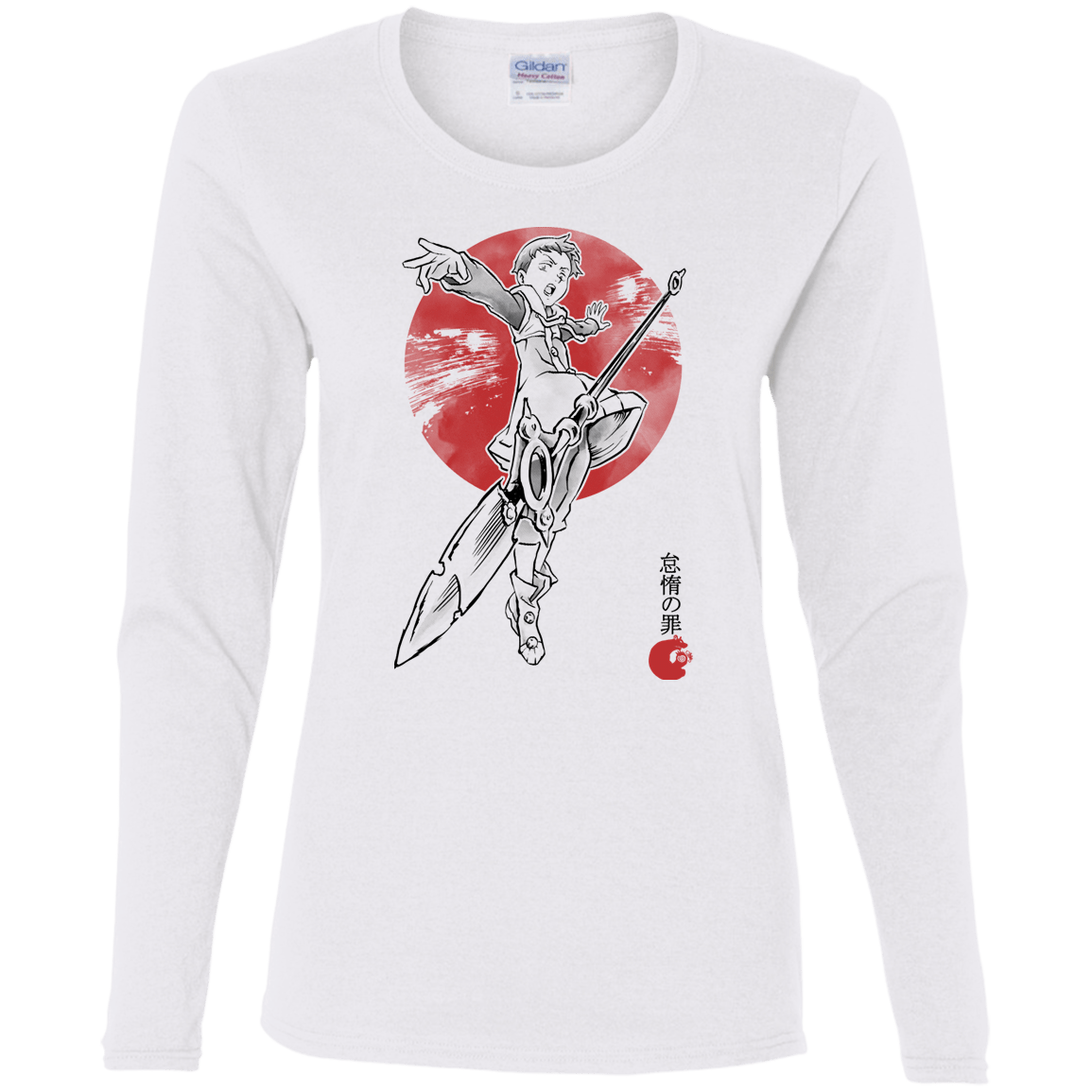 T-Shirts White / S Grizzly Sloth Women's Long Sleeve T-Shirt