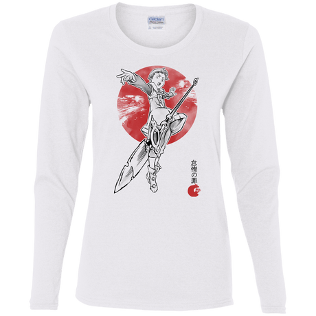 T-Shirts White / S Grizzly Sloth Women's Long Sleeve T-Shirt