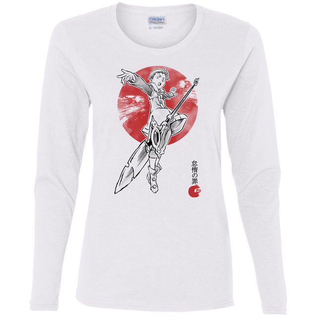 T-Shirts White / S Grizzly Sloth Women's Long Sleeve T-Shirt