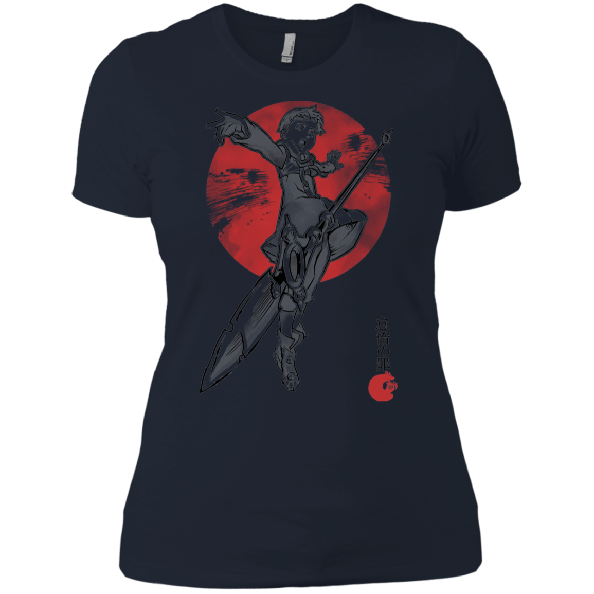 T-Shirts Midnight Navy / X-Small Grizzly Sloth Women's Premium T-Shirt