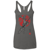 T-Shirts Premium Heather / X-Small Grizzly Sloth Women's Triblend Racerback Tank