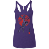 T-Shirts Purple Rush / X-Small Grizzly Sloth Women's Triblend Racerback Tank