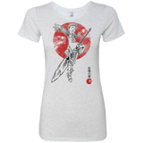 T-Shirts Heather White / S Grizzly Sloth Women's Triblend T-Shirt
