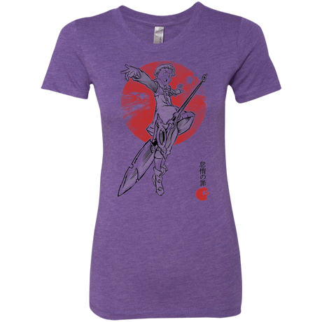 T-Shirts Purple Rush / S Grizzly Sloth Women's Triblend T-Shirt