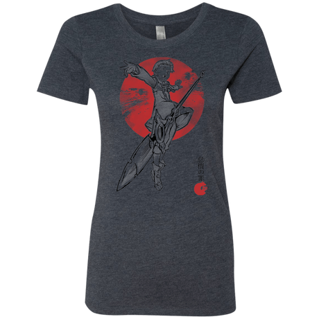T-Shirts Vintage Navy / S Grizzly Sloth Women's Triblend T-Shirt
