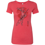 T-Shirts Vintage Red / S Grizzly Sloth Women's Triblend T-Shirt
