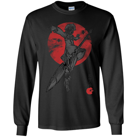 T-Shirts Black / YS Grizzly Sloth Youth Long Sleeve T-Shirt