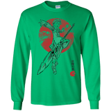 T-Shirts Irish Green / YS Grizzly Sloth Youth Long Sleeve T-Shirt
