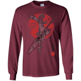 T-Shirts Maroon / YS Grizzly Sloth Youth Long Sleeve T-Shirt