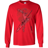T-Shirts Red / YS Grizzly Sloth Youth Long Sleeve T-Shirt