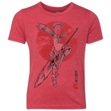 T-Shirts Vintage Red / YXS Grizzly Sloth Youth Triblend T-Shirt