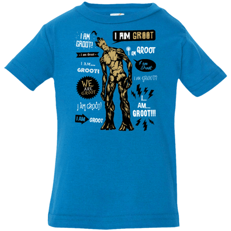 T-Shirts Cobalt / 6 Months Groot Famous Quotes Infant Premium T-Shirt