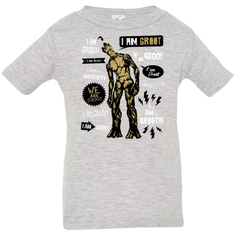 T-Shirts Heather / 6 Months Groot Famous Quotes Infant Premium T-Shirt