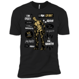 T-Shirts Black / X-Small Groot Famous Quotes Men's Premium T-Shirt