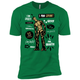 T-Shirts Kelly Green / X-Small Groot Famous Quotes Men's Premium T-Shirt