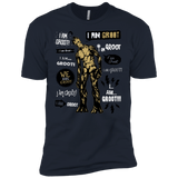T-Shirts Midnight Navy / X-Small Groot Famous Quotes Men's Premium T-Shirt