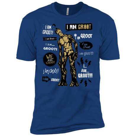 T-Shirts Royal / X-Small Groot Famous Quotes Men's Premium T-Shirt