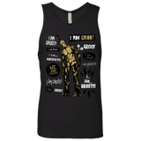 T-Shirts Black / Small Groot Famous Quotes Men's Premium Tank Top