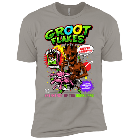 T-Shirts Light Grey / YXS Groot Flakes Boys Premium T-Shirt