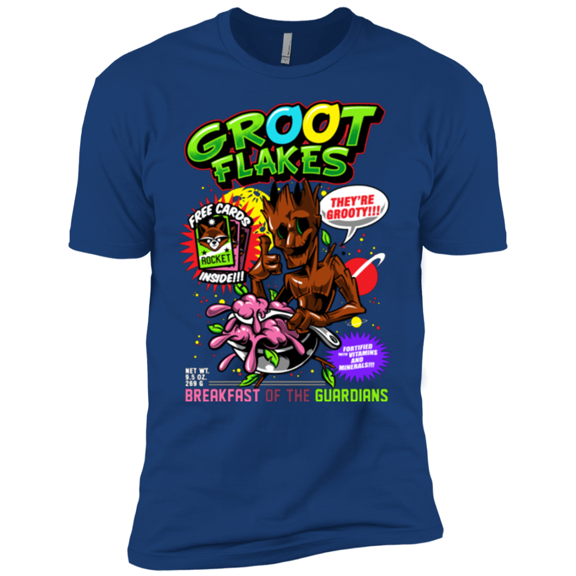 T-Shirts Royal / YXS Groot Flakes Boys Premium T-Shirt