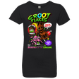 T-Shirts Black / YXS Groot Flakes Girls Premium T-Shirt