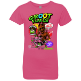 T-Shirts Hot Pink / YXS Groot Flakes Girls Premium T-Shirt