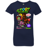 T-Shirts Midnight Navy / YXS Groot Flakes Girls Premium T-Shirt