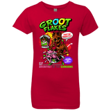 T-Shirts Red / YXS Groot Flakes Girls Premium T-Shirt