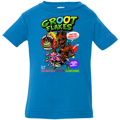 T-Shirts Cobalt / 6 Months Groot Flakes Infant PremiumT-Shirt