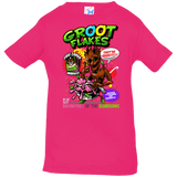 T-Shirts Hot Pink / 6 Months Groot Flakes Infant PremiumT-Shirt