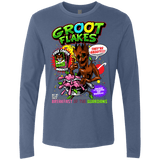 T-Shirts Indigo / Small Groot Flakes Men's Premium Long Sleeve