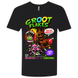 T-Shirts Black / X-Small Groot Flakes Men's Premium V-Neck