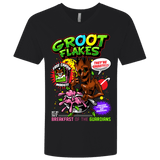 T-Shirts Black / X-Small Groot Flakes Men's Premium V-Neck
