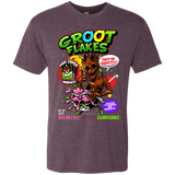 T-Shirts Vintage Purple / Small Groot Flakes Men's Triblend T-Shirt