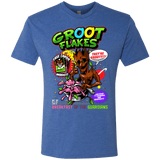 T-Shirts Vintage Royal / Small Groot Flakes Men's Triblend T-Shirt