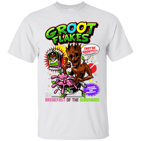 T-Shirts White / Small Groot Flakes T-Shirt