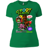 T-Shirts Kelly Green / X-Small Groot Flakes Women's Premium T-Shirt