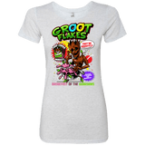 T-Shirts Heather White / Small Groot Flakes Women's Triblend T-Shirt