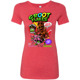 T-Shirts Vintage Red / Small Groot Flakes Women's Triblend T-Shirt