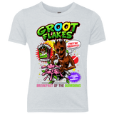 T-Shirts Heather White / YXS Groot Flakes Youth Triblend T-Shirt