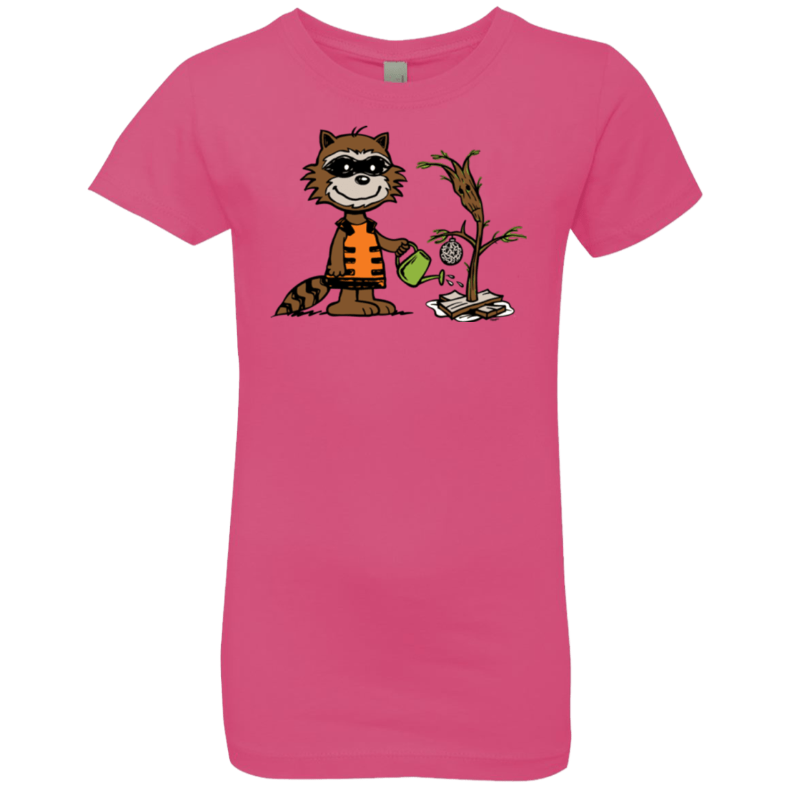 T-Shirts Hot Pink / YXS Groot Grief Girls Premium T-Shirt